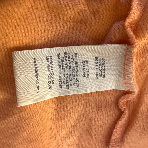 Life is Good "Half Full" Graphic Shirt Women's Size Medium - Picture 4 of 5